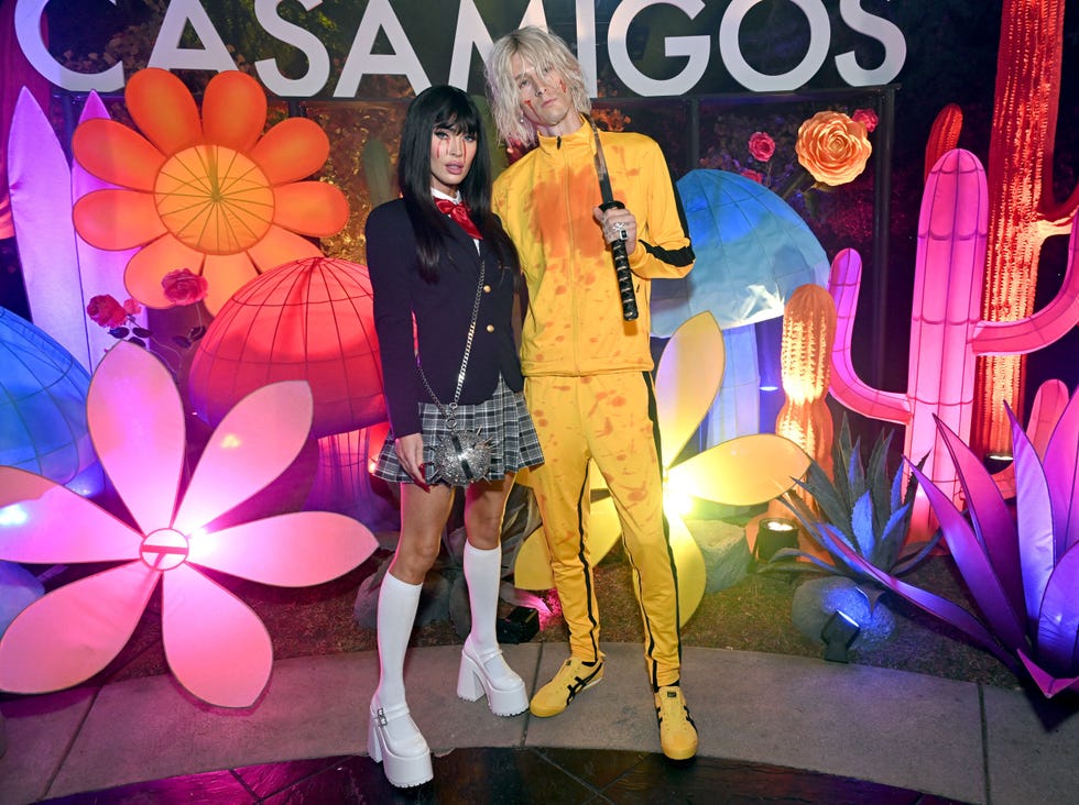 annual casamigos halloween party arrivals