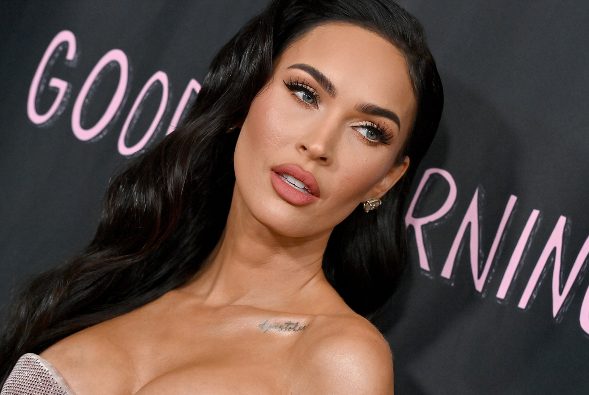 Megan Fox Goes Braless in a Tiny White Tank Top for the Most Unexpected ...