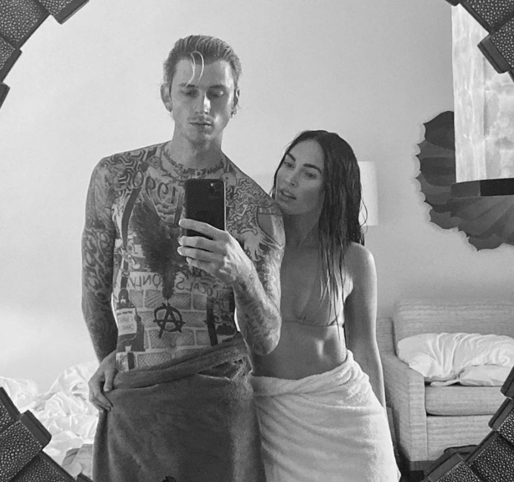 Machine Gun Kelly Megan Fox Tattoo Each Others Bodies Details