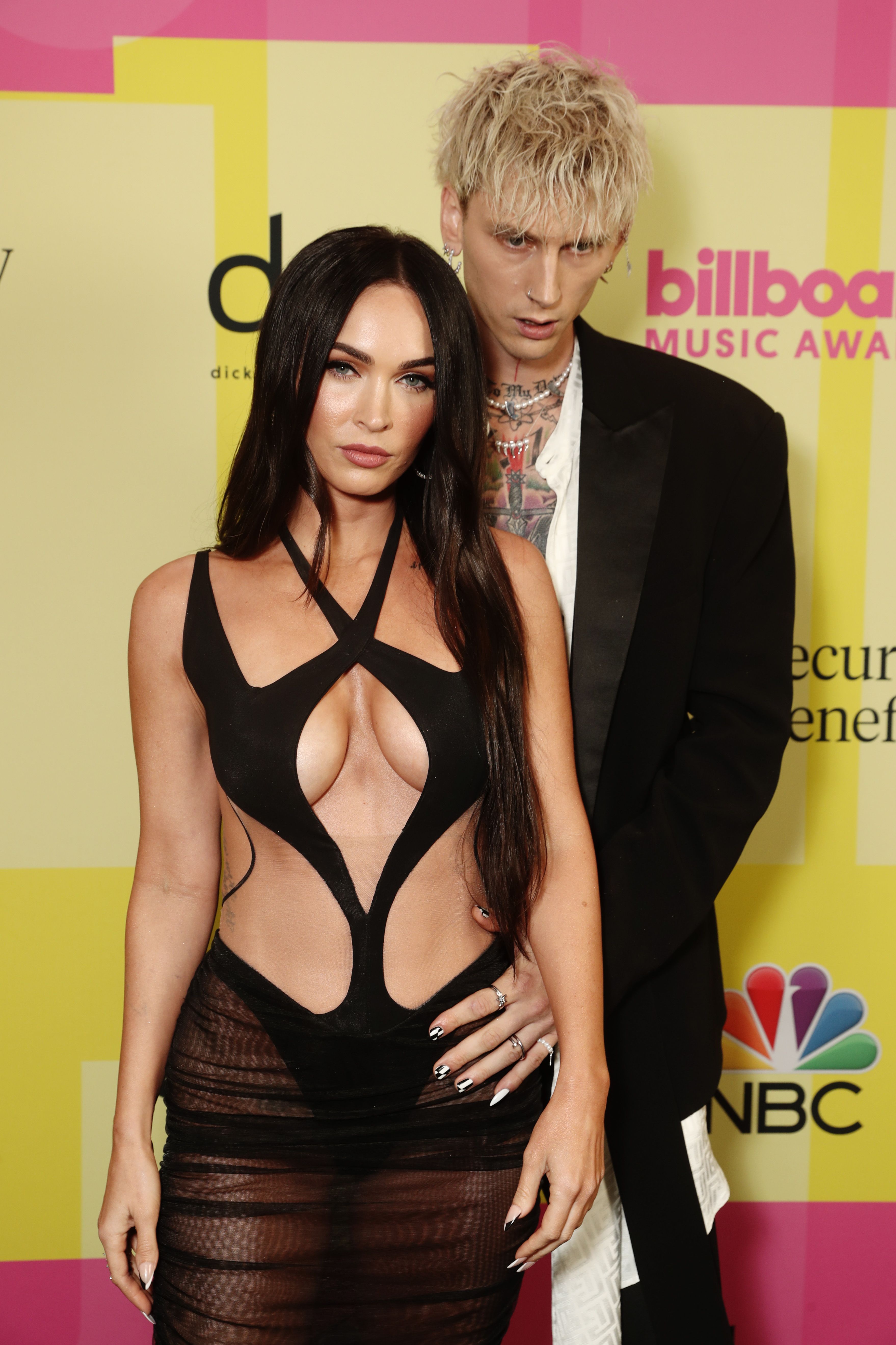 Machine Gun Kelly y Megan Fox en los Billboard Music Awards