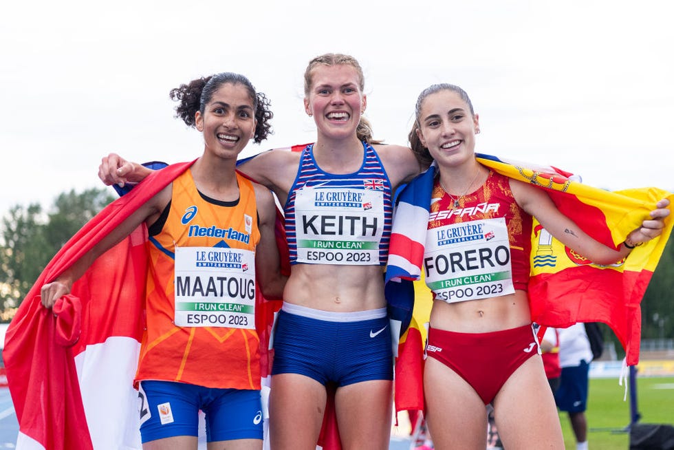 maria forero, plata en los 5000 metros del europeo sub23