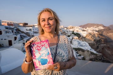 megan maxwell nuevo libro nuestro largo adios presentacion santorini