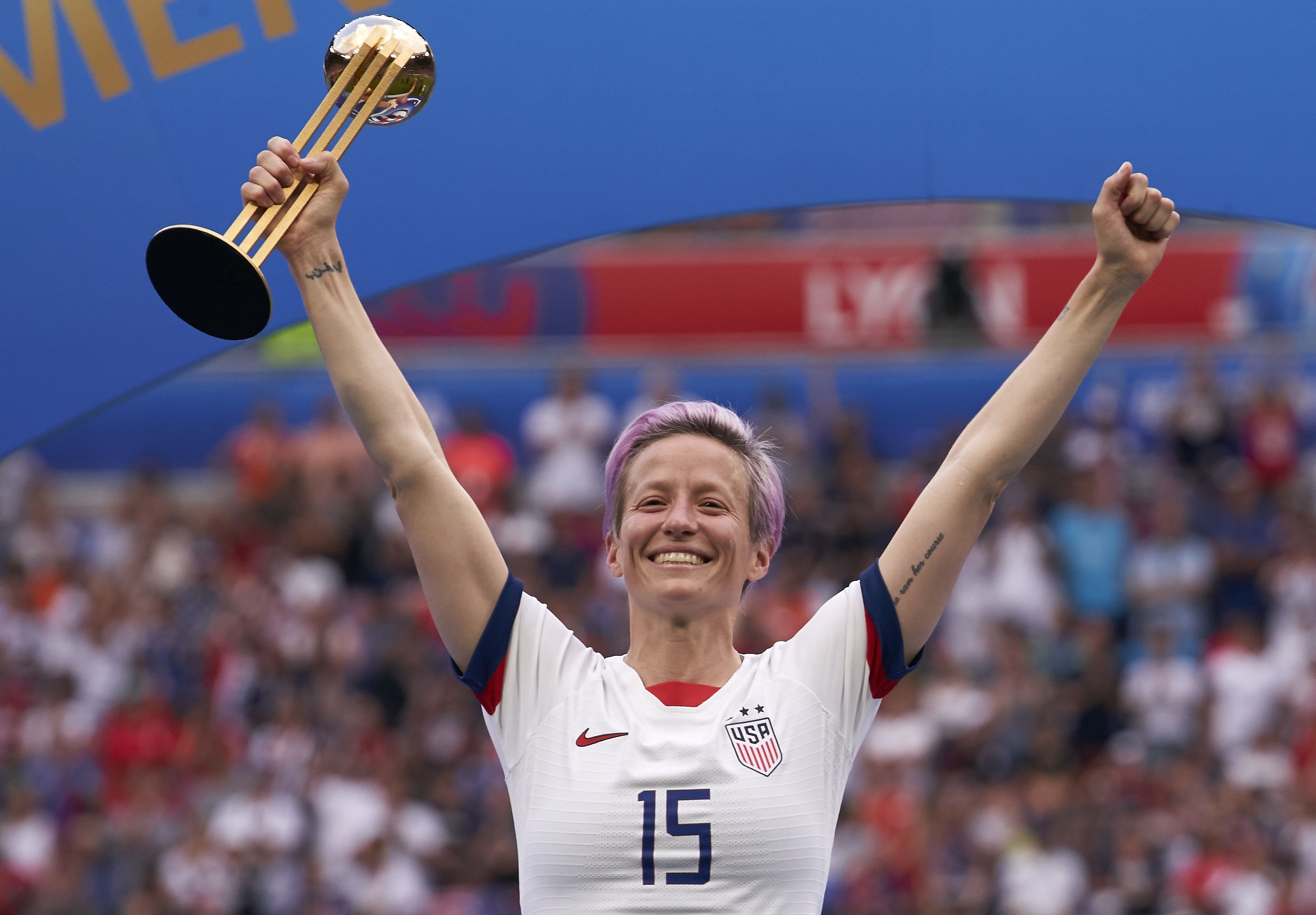 How Megan Rapinoe's Small Arm Tattoos Hold Massive Meanings