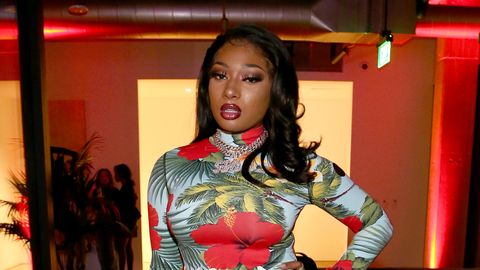 preview for Megan Thee Stallion Shuts Down A Hater Who Wants Her To Show Us The Bullet Wound?!