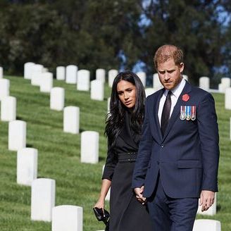 Meghan Markle Wore Brandon Maxwell for Remembrance Sunday in L.A.