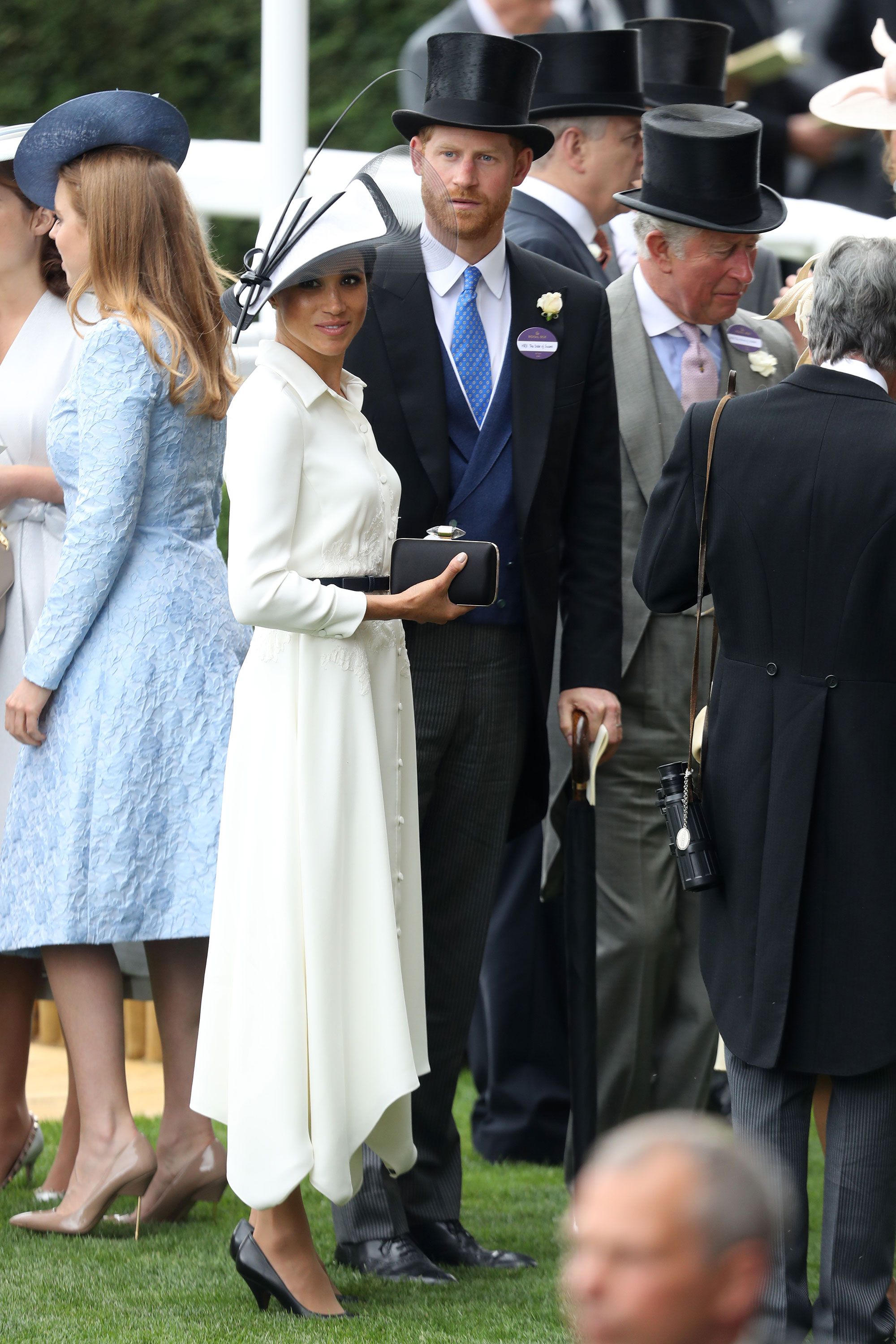 Meghan markle royal outlet ascot dress