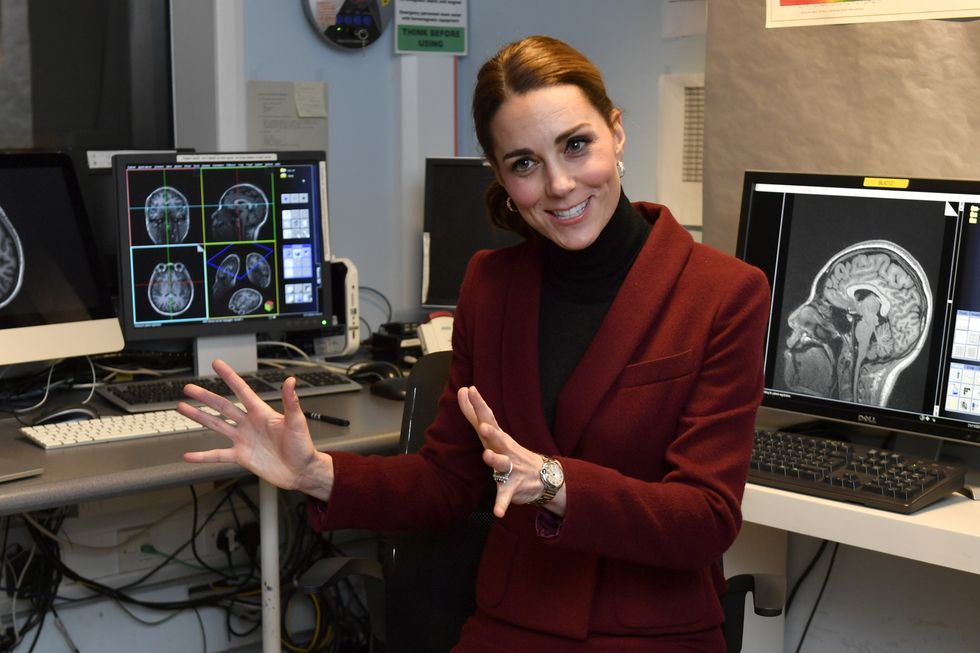 The Duchess Of Cambridge Visits A UCL Developmental Neuroscience Lab