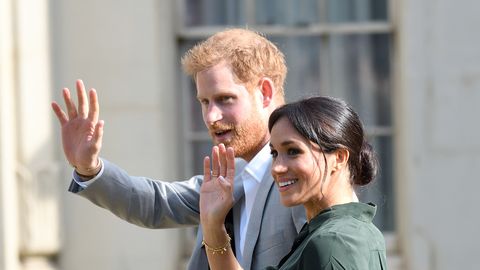 preview for The Duke and Duchess of Sussex visit Canada House in London