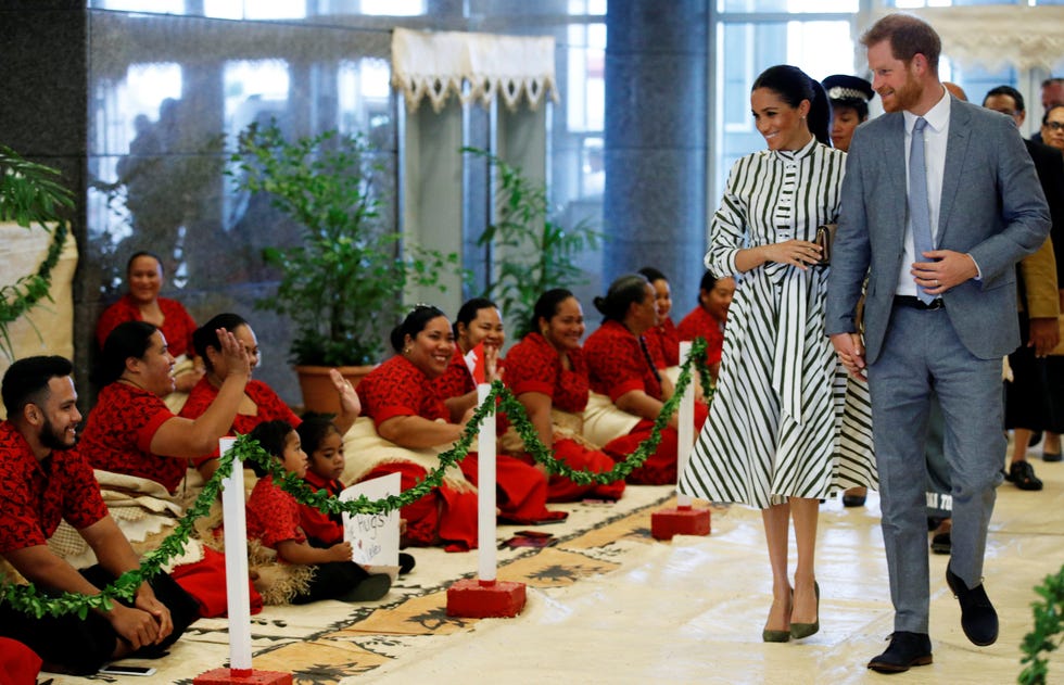 See All the Photos of Prince Harry and Meghan Markle's Second Day in Tonga