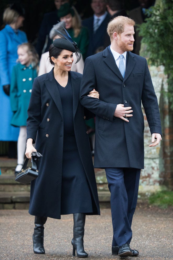 Meghan Markle Victoria Beckham dress Meghan Markle best maternity outfits
