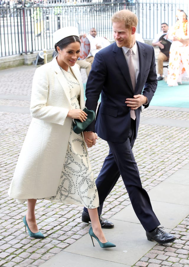 The Duchess of Sussex stuns in Victoria Beckham dress on Commonwealth Day