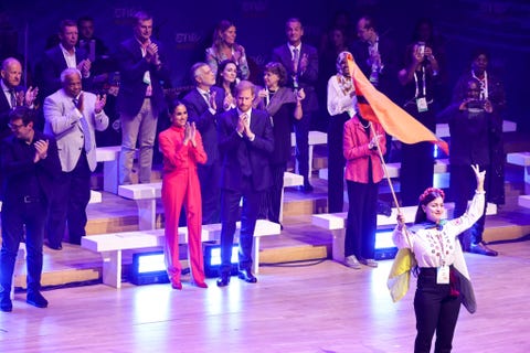 The Duke And Duchess Of Sussex Attend The One Young World Summit 2022 the duke and duchess of sussex attend the one young world summit 2022
