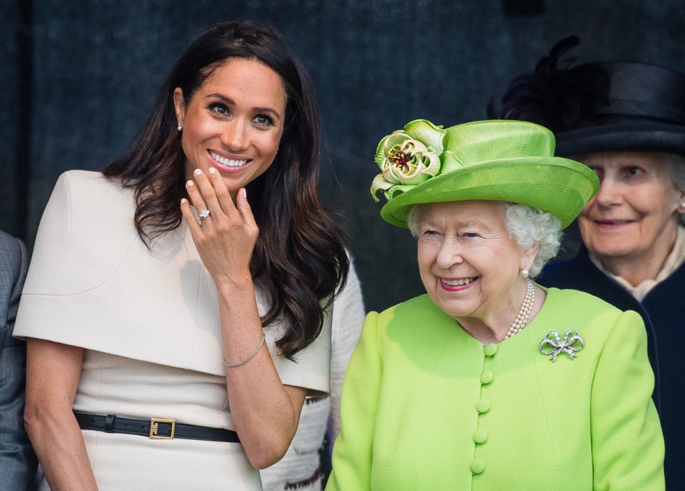 The Duchess Of Sussex Undertakes Her First Official Engagement With Queen Elizabeth II