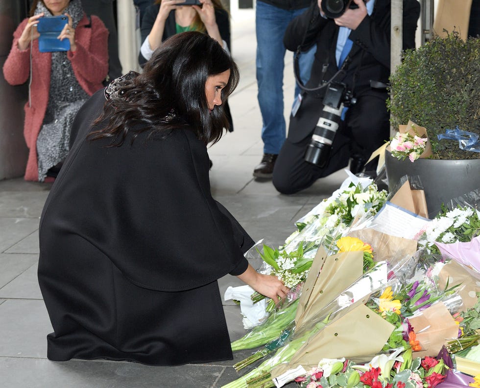 The Duke And Duchess Of Sussex Sign A Book Of Condolence At New Zealand House