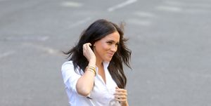 Meghan Markle Wore Princess Diana's Jewelry to Fashion Collection Launch