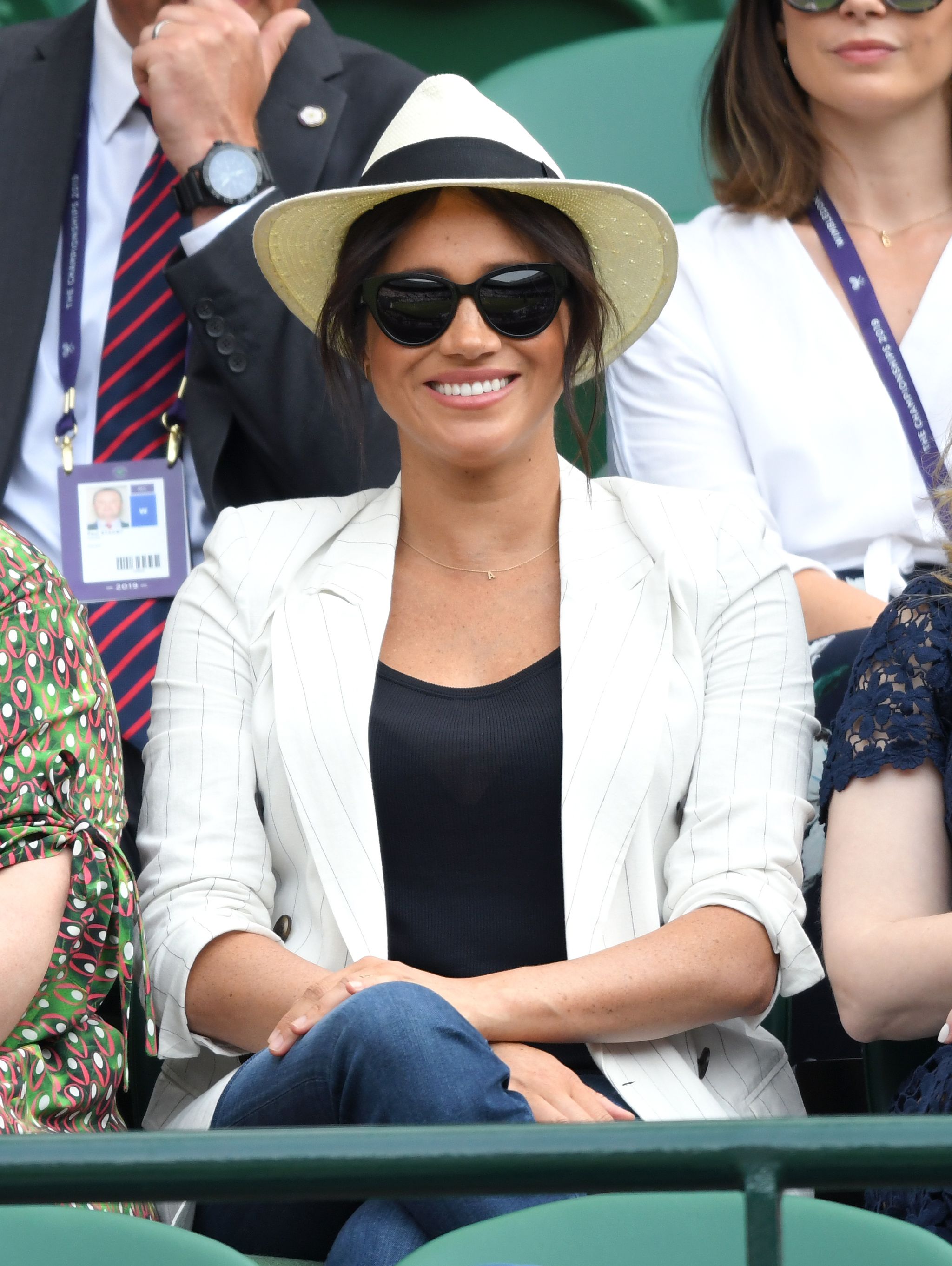 Celebrities Attend Wimbledon 2019