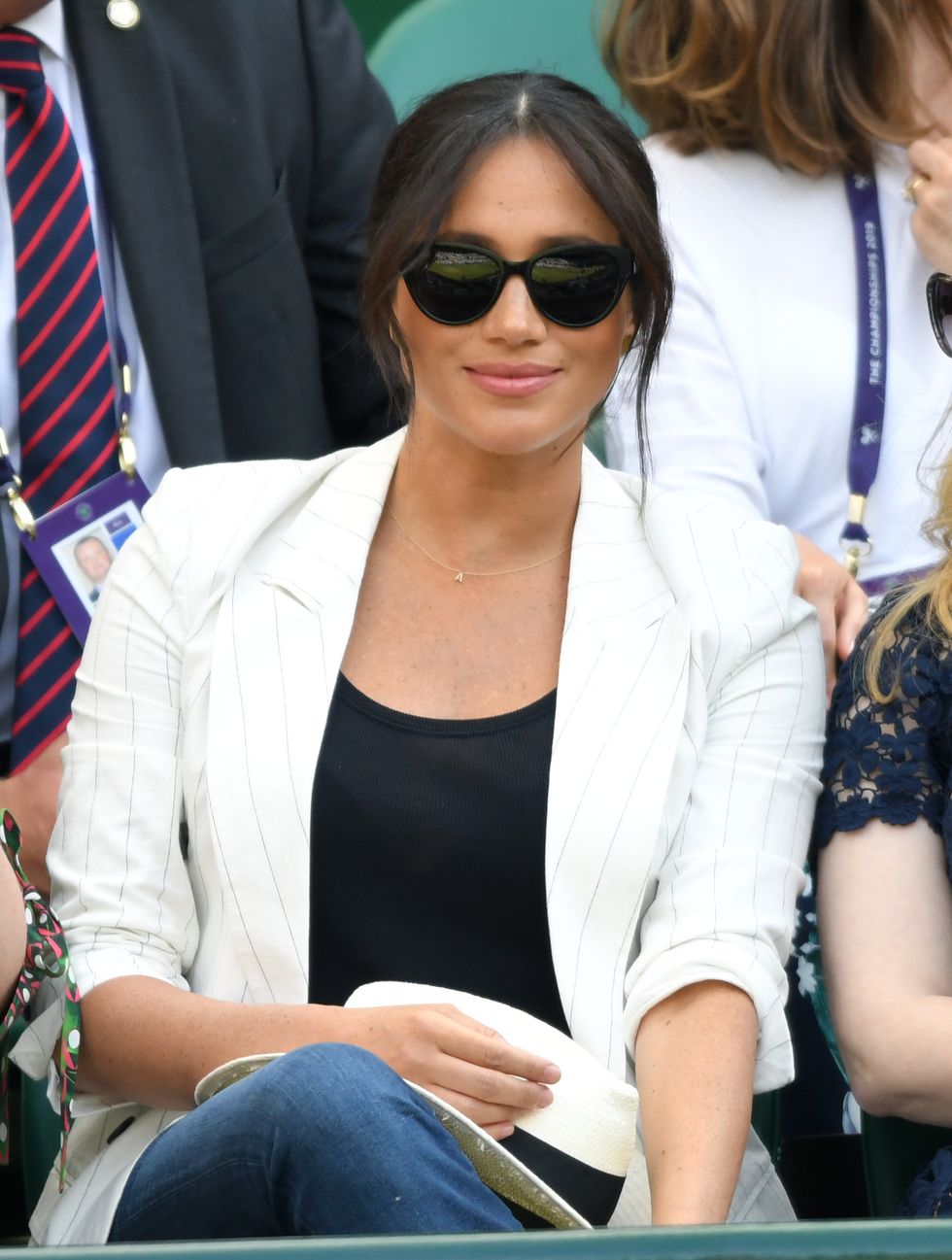 celebrities attend wimbledon 2019