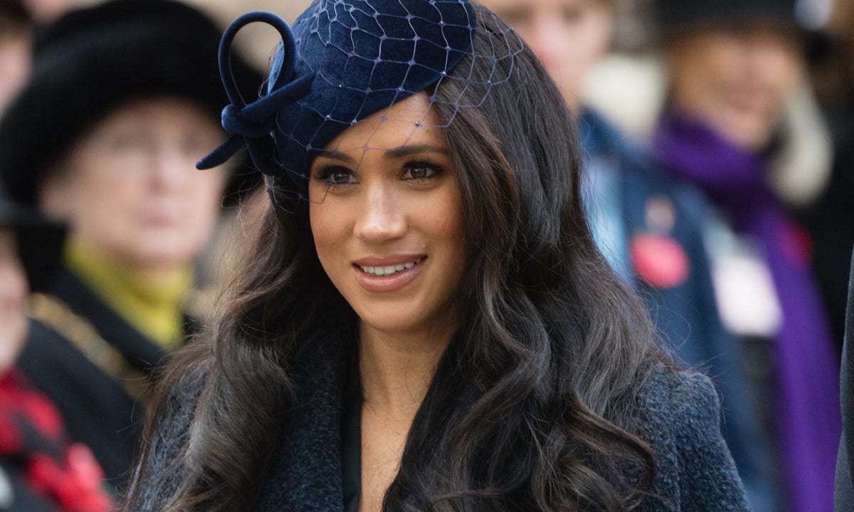 08/10/2023 The Duchess of Sussex was photographed on a make-up