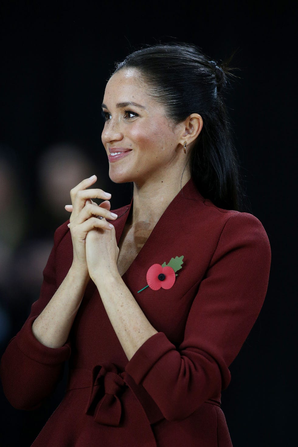 Half Up Half Down Hairstyles - Meghan Markle