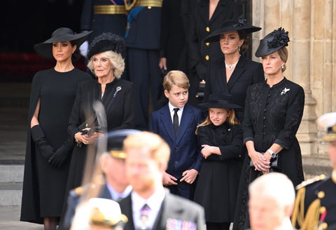 prince george at the state funeral of queen elizabeth ii