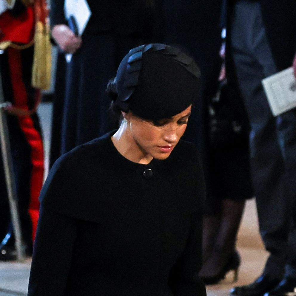 The Duchess of Sussex poignantly paid her respect to the late monarch.