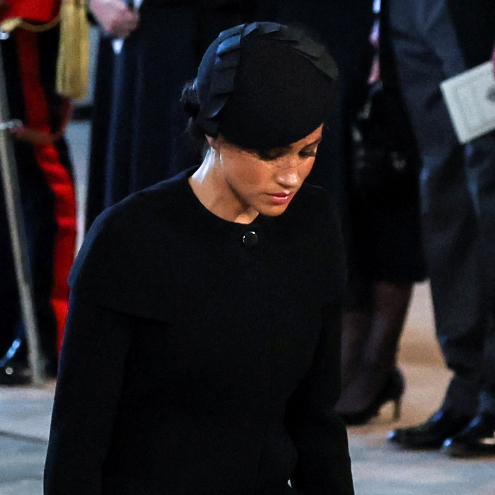 The Duchess of Sussex poignantly paid her respect to the late monarch.