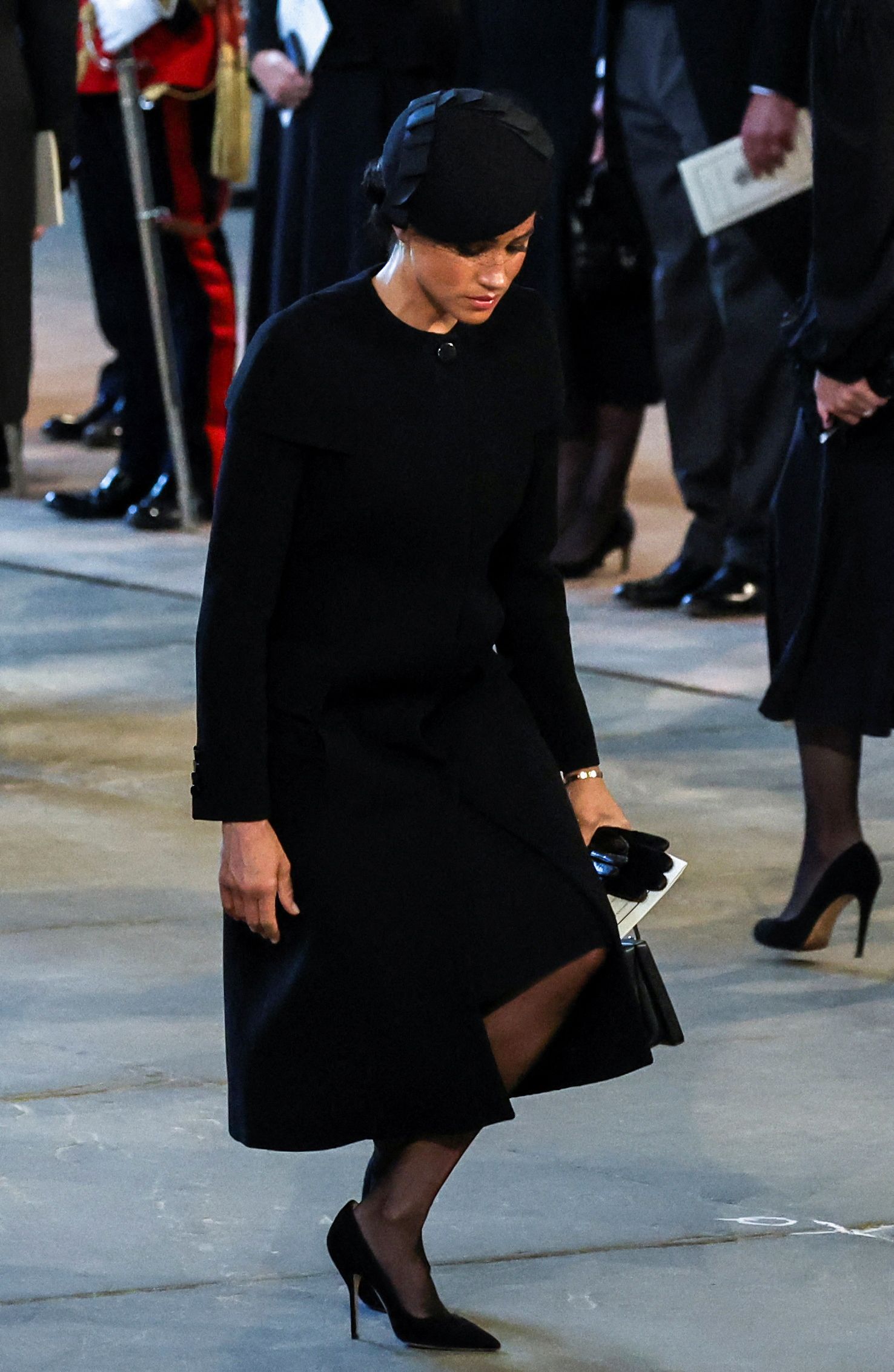 Meghan in Head to Toe Dior Haute Couture for Platinum Jubilee