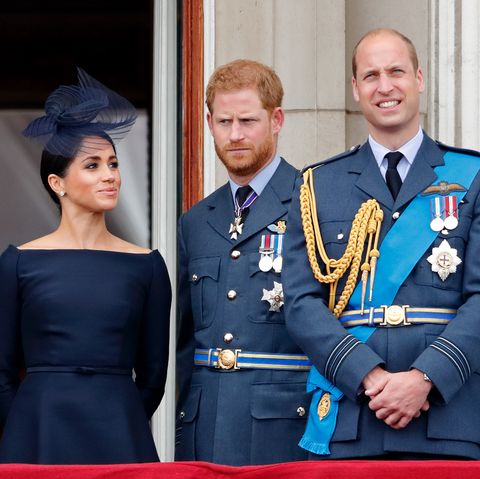 meghan markle, prince harry, and prince william
