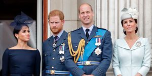 meghan markle, prince harry, prince william and kate middleton