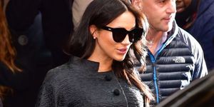 Meghan Markle Wears All Black Ahead of Her Baby Shower in NYC