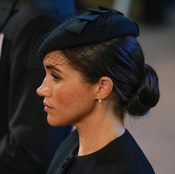 The Duchess of Sussex wore a subtle tribute to the late monarch.