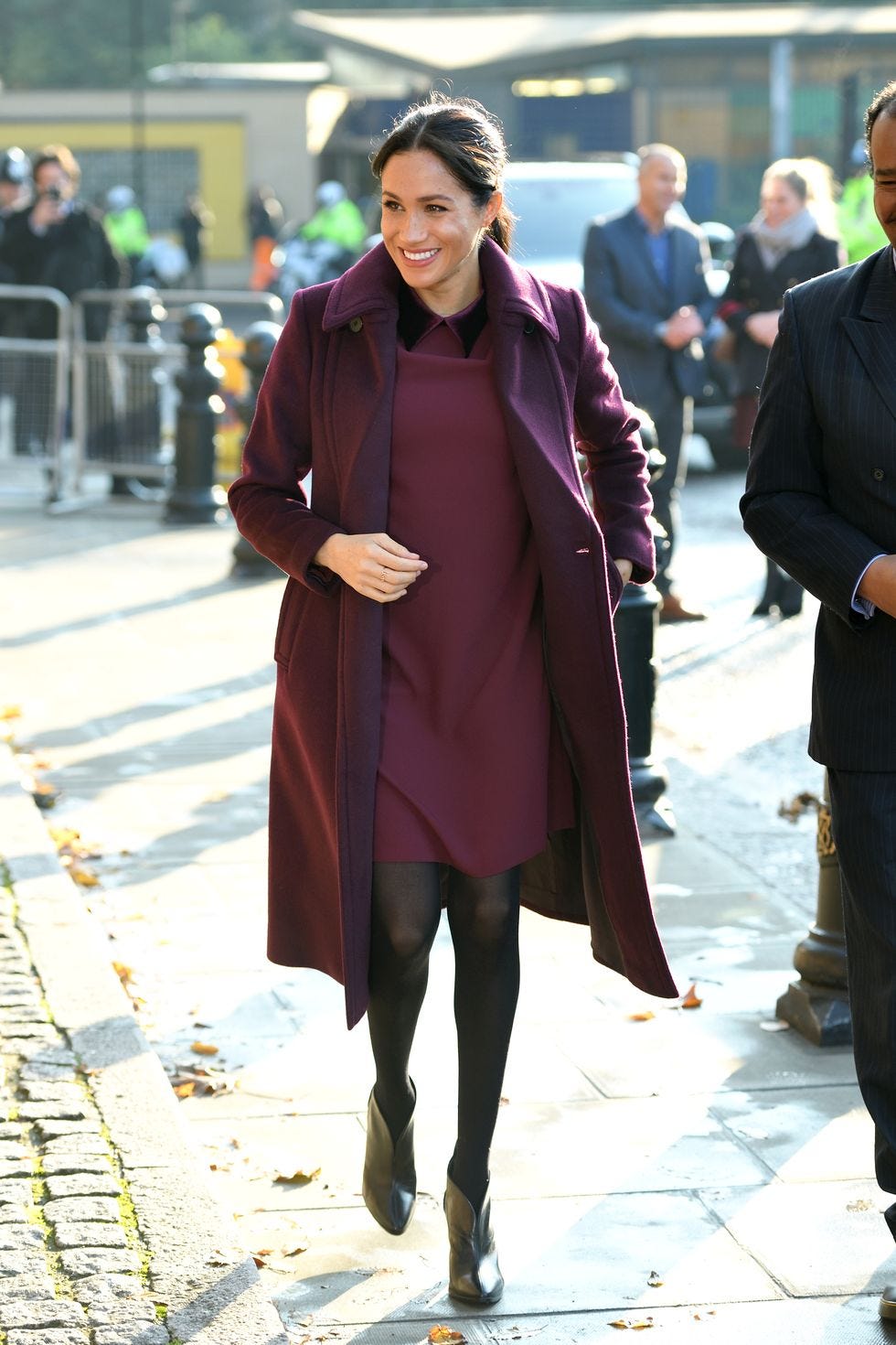 The Duchess Of Sussex Visits The Hubb Community Kitchen