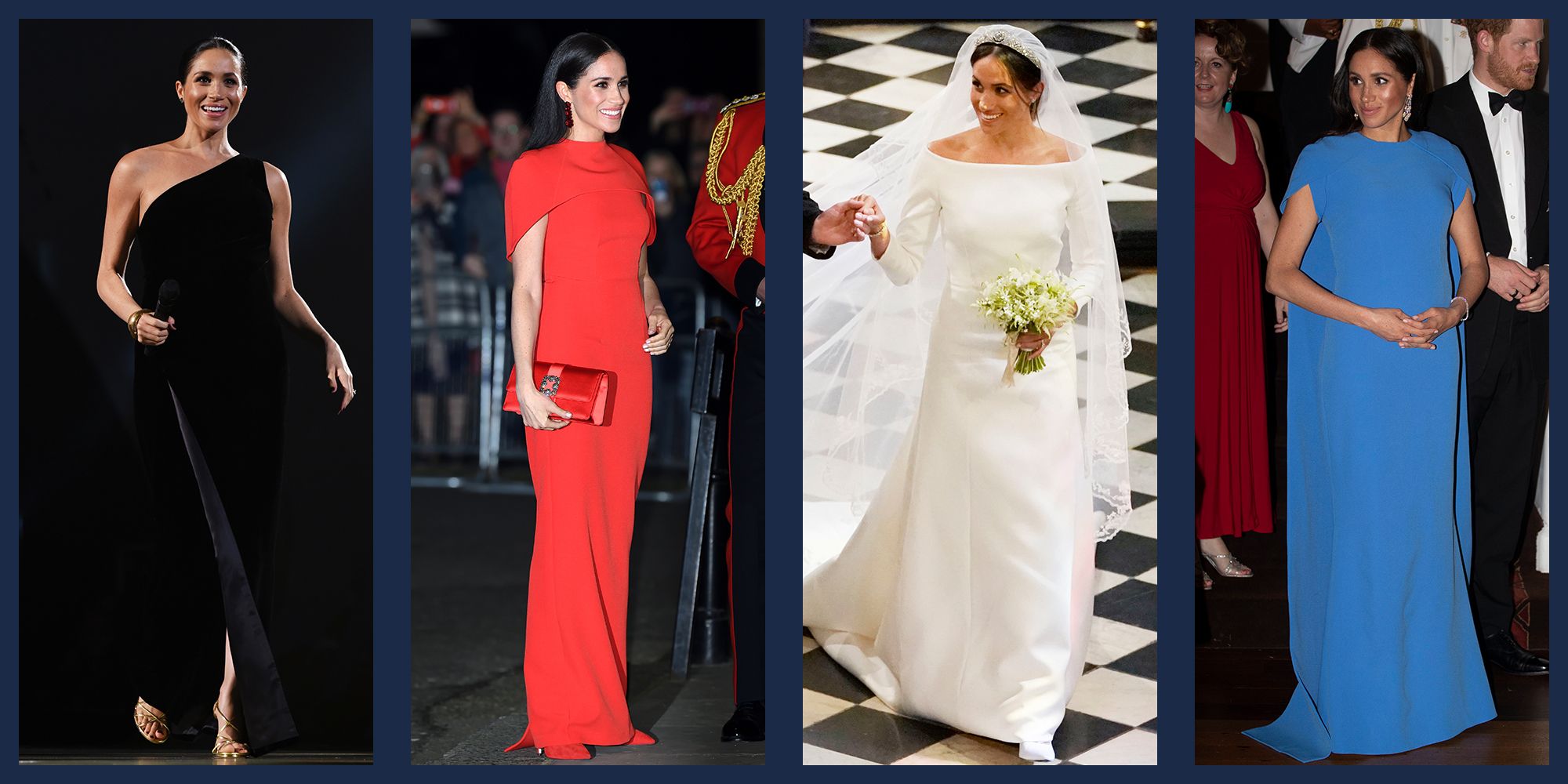 Meghan Markle Wore a Wedding Dress Made Especially for Her Baby Bump