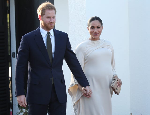 Meghan Markle y el príncipe Harry