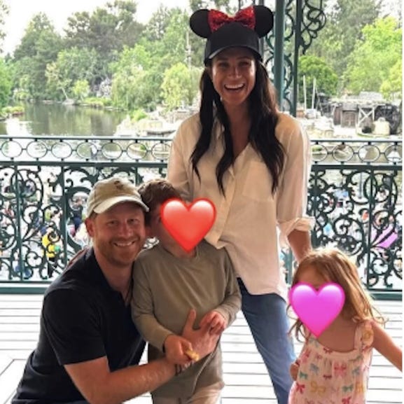 Meghan Shares Disney Pics of Archie and Lilibet