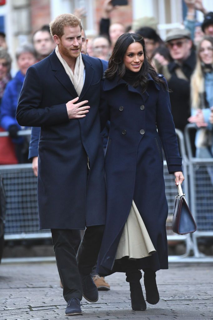 Prince Harry and Meghan Markle in Nottingham