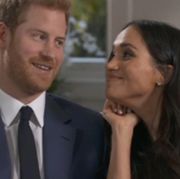See Prince Harry and Meghan Markle acting all goofy behind the scenes of their official interview 