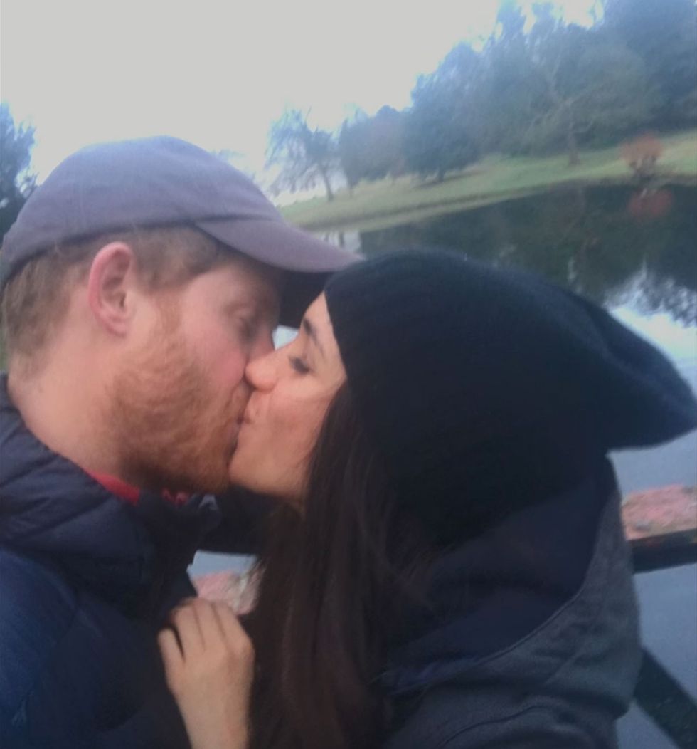 meghan and harry during their early days dating