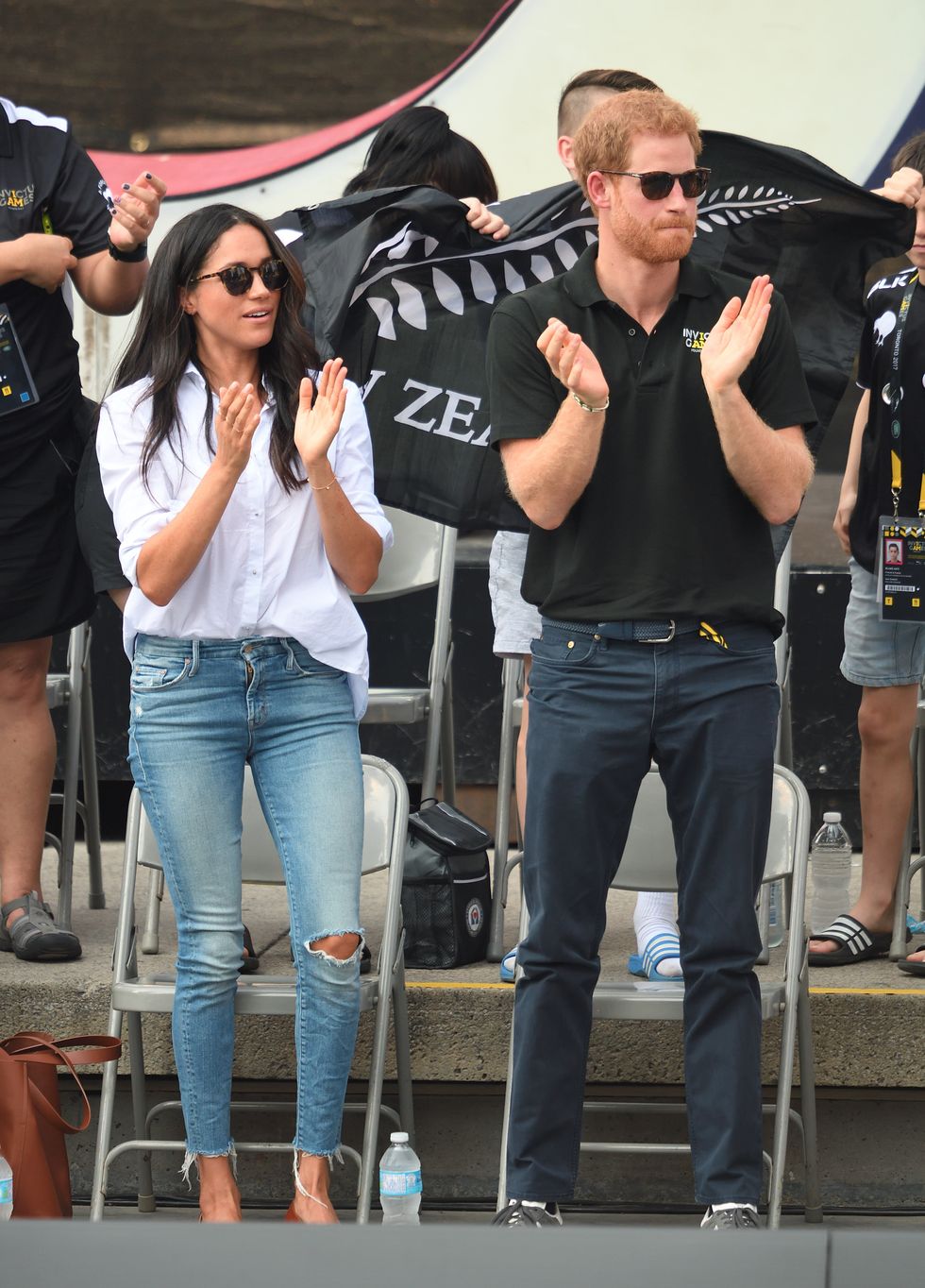 Meghan Markle jeans Invictus Games 2017