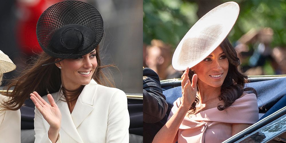 meghan markle kate middleton trooping the colour