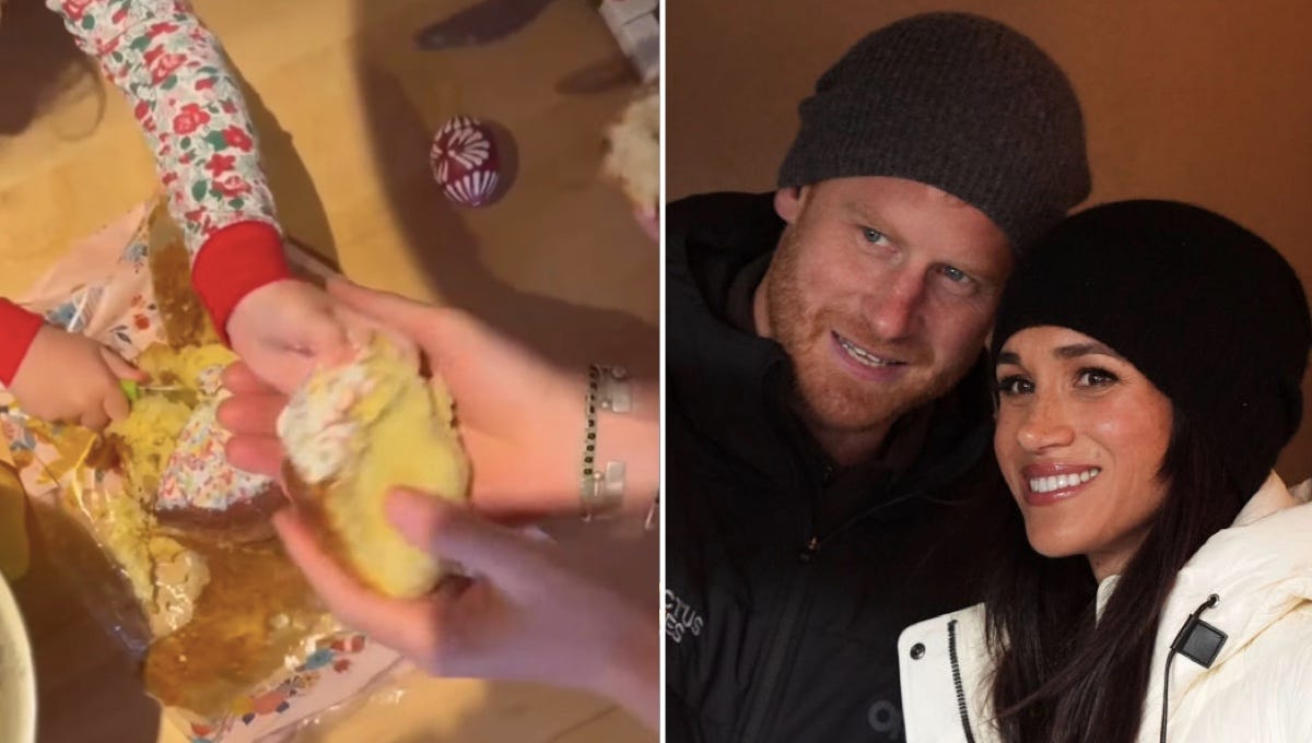 Meghan Markle teilt einen Blick auf Lilibet und Archie, die sich über ein ...