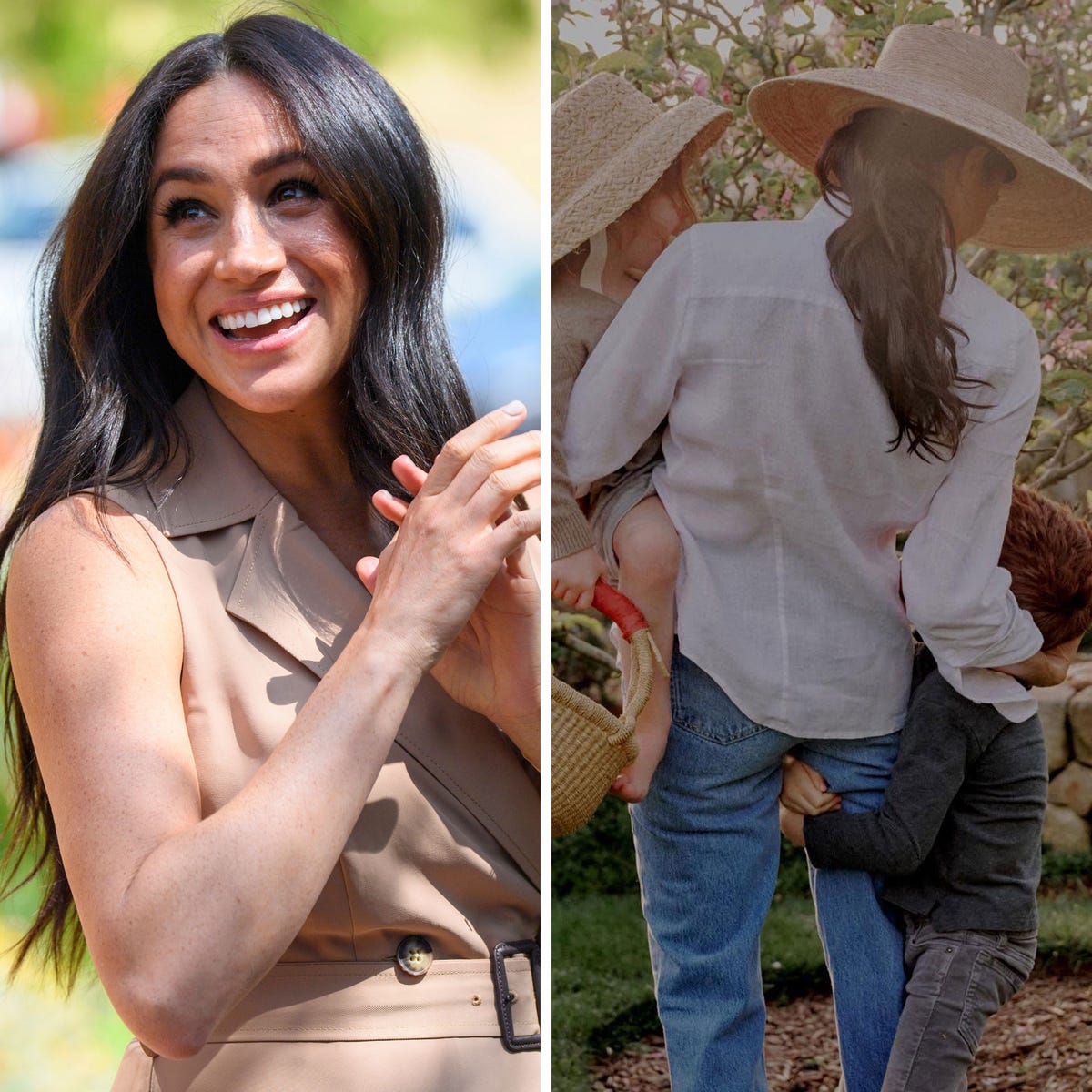 Meghan Markle Posts a Stunning New Photo of Archie and Lilibet in Her Garden