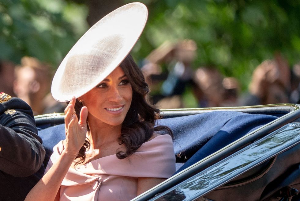 meghan markle 2018 trooping the colour outfit
