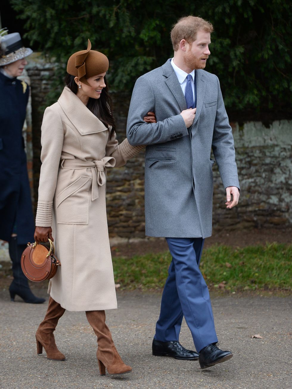 royals attends christmas day church service