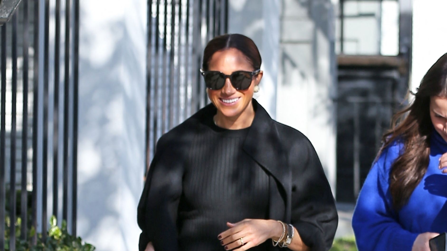 Meghan Markle goes casual for swanky dinner date with friends in LA