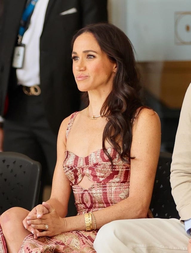 meghan markle en su viaje a colombia