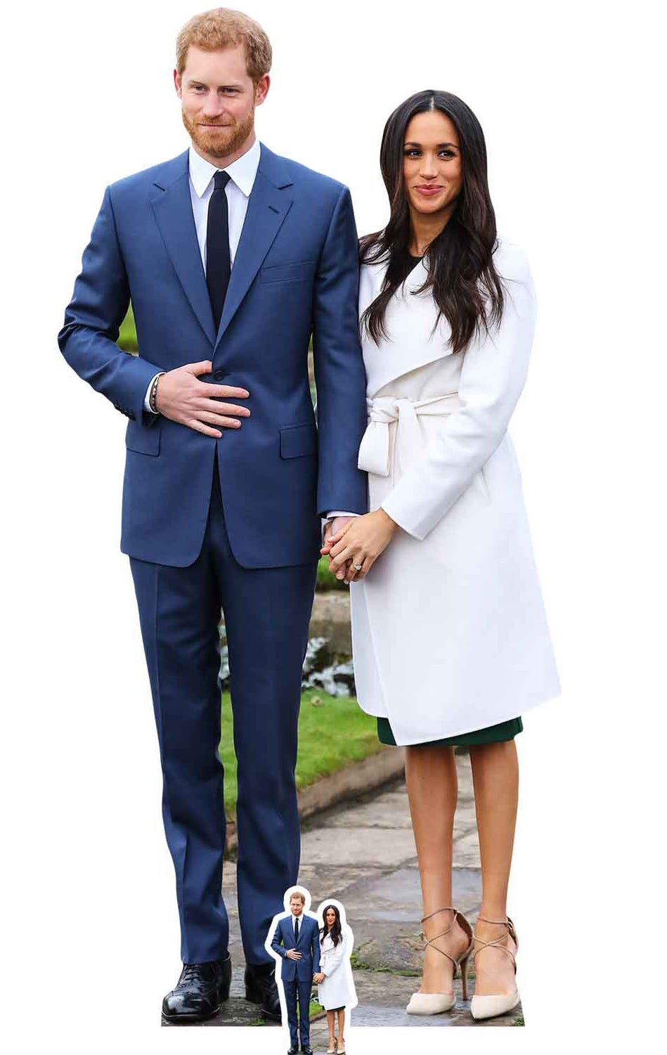 Meghan Markle Prince Harry royal wedding lifesize cut out