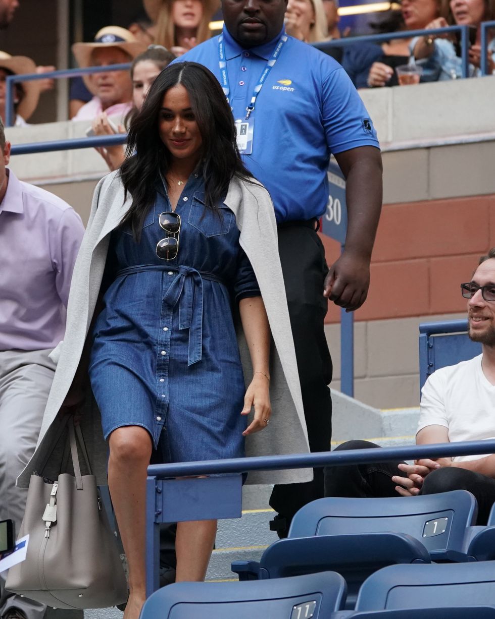 Meghan Markle's U.S. Open 2019 Necklace Was a Tribute to Prince Harry