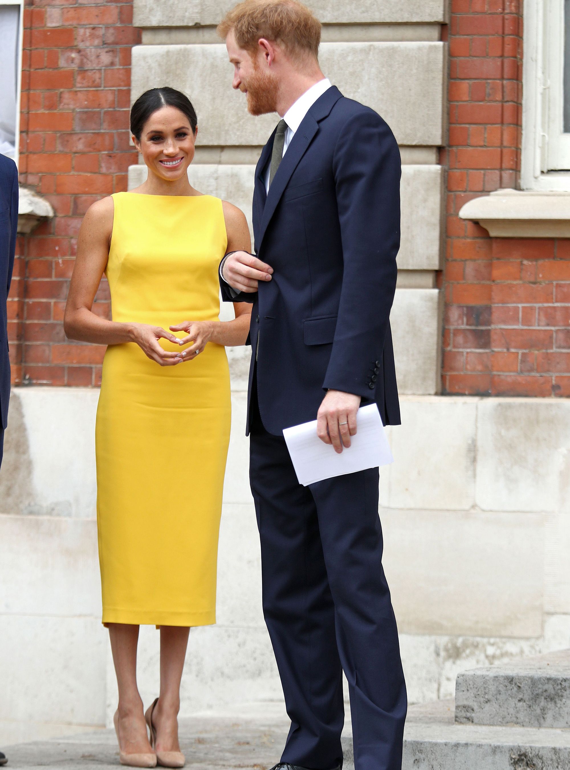 shoes yellow dress