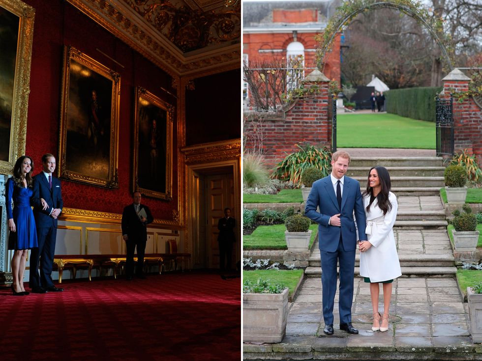 Royal engagement photos